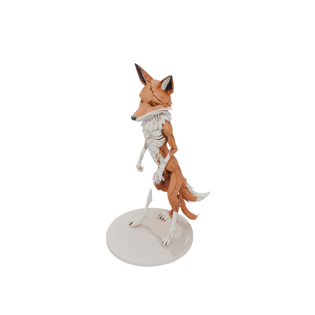 Jumbo Skeleton Flexi Red Fox