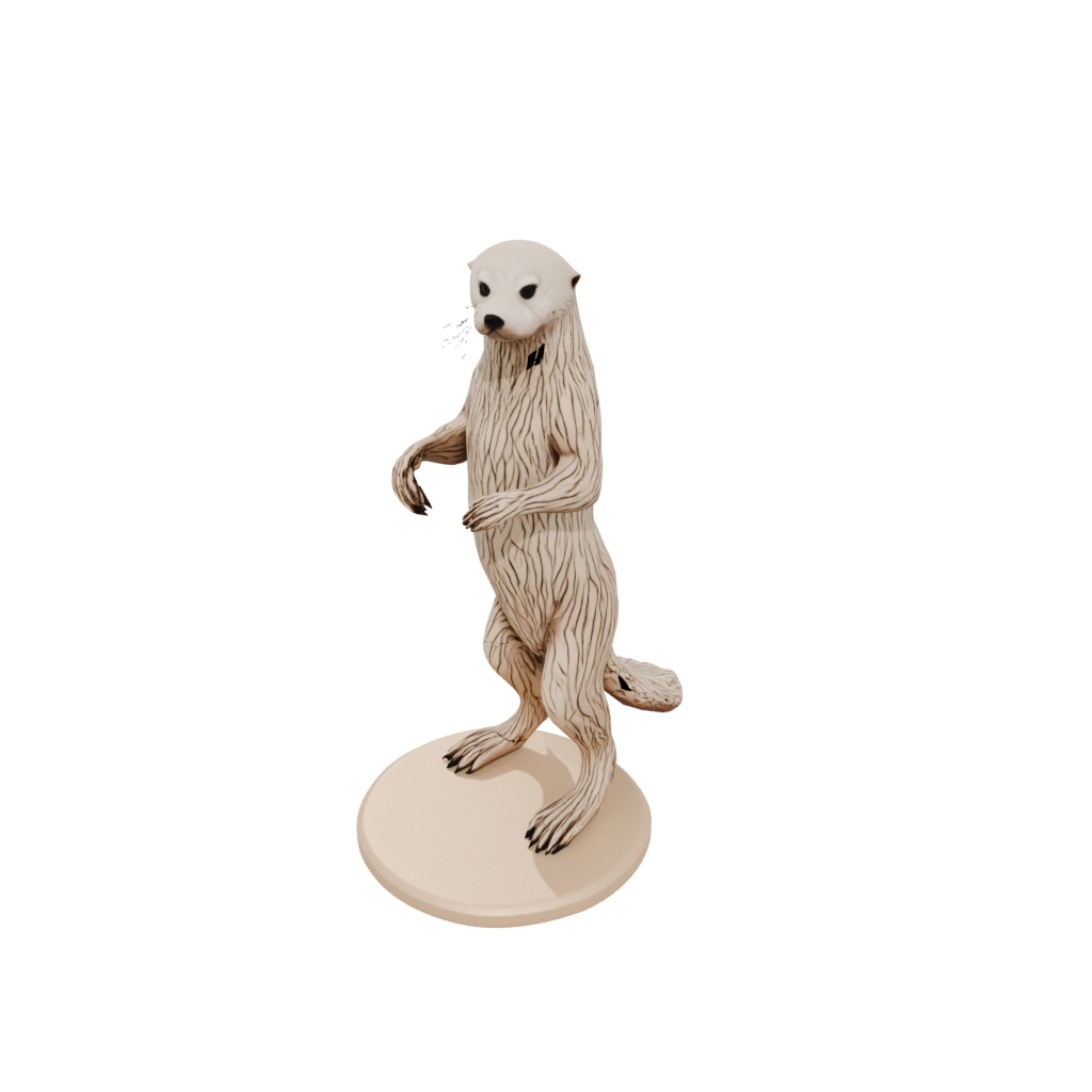 Jumbo Skeleton Flexi Sea Otter