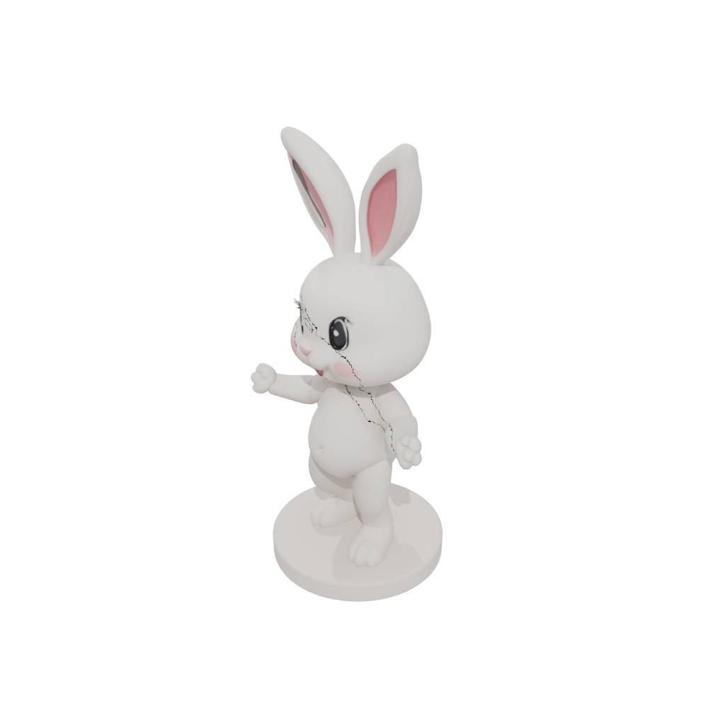 Kawaii Flexi Bunny Rabbit