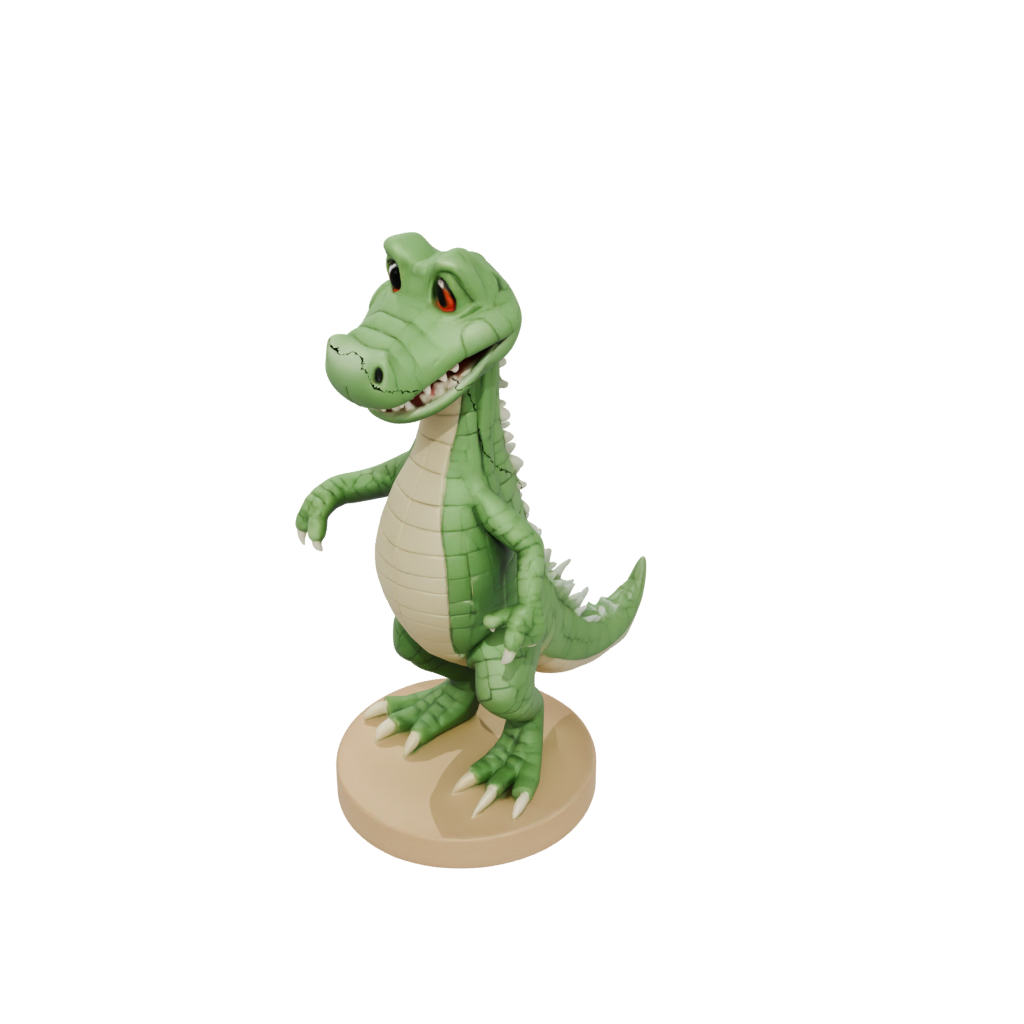 Kawaii Flexi Crocodile
