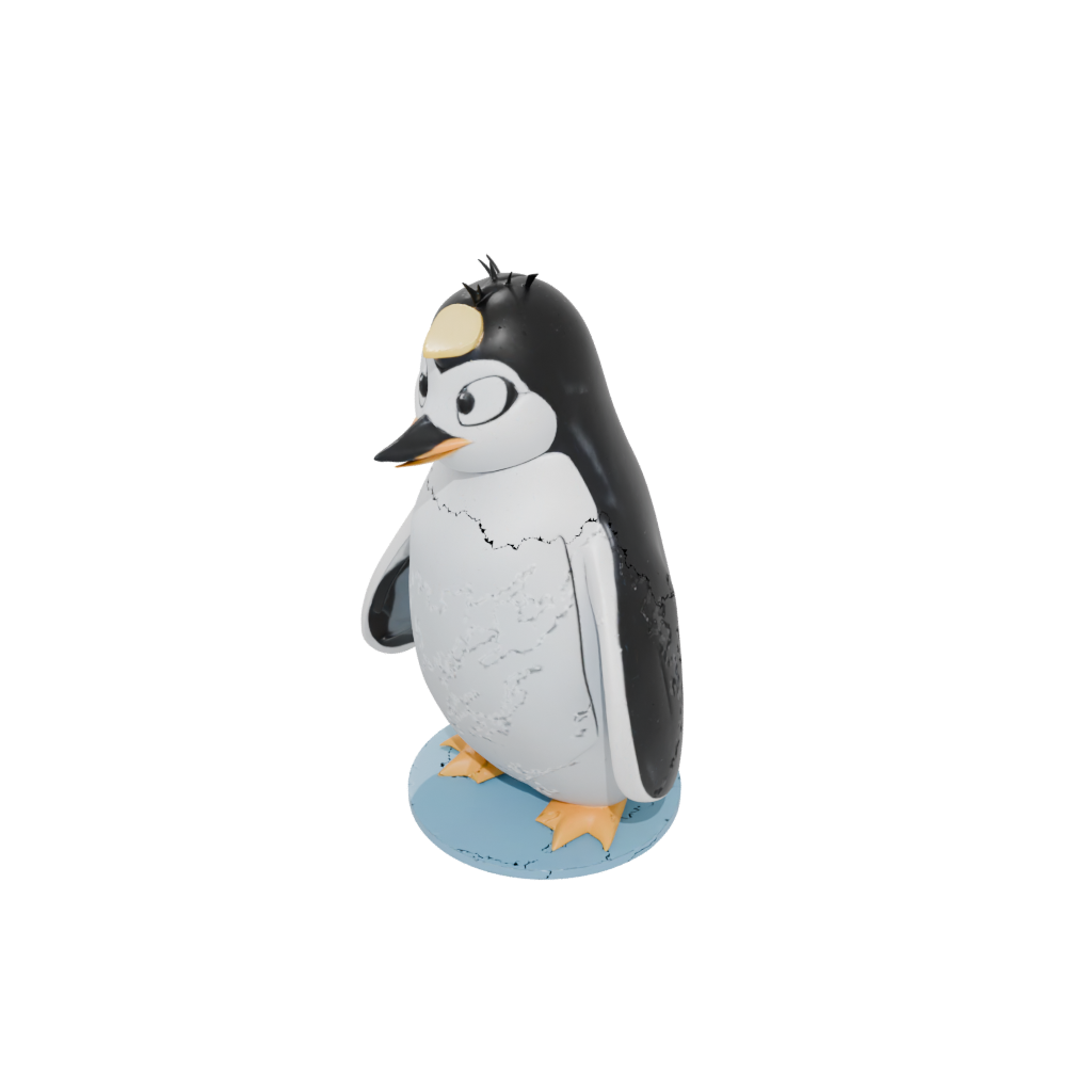 Kawaii Flexi Emperor Penguin
