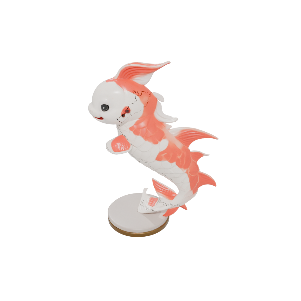 Kawaii Flexi Koi Fish