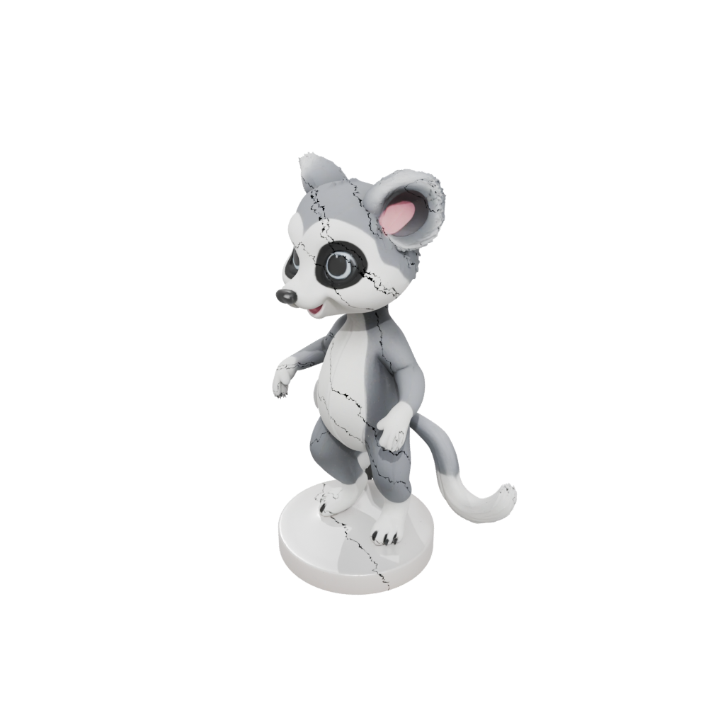 Kawaii Flexi Lemur