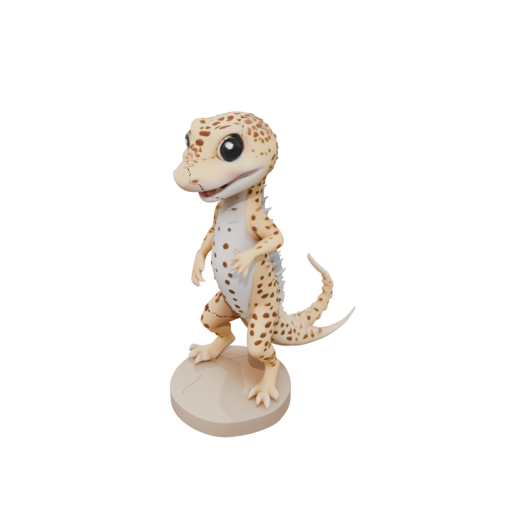 Kawaii Flexi Leopard Gecko