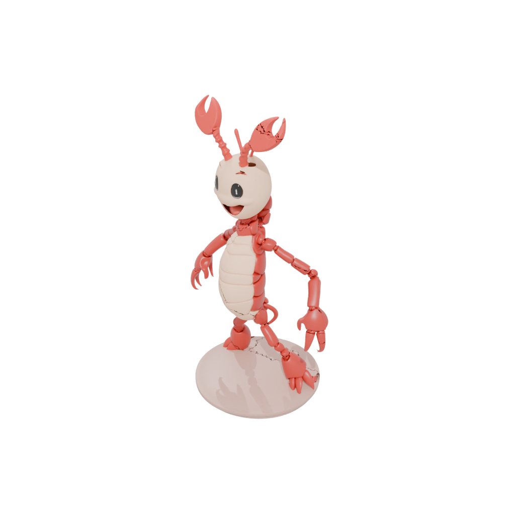 Kawaii Flexi Lobster