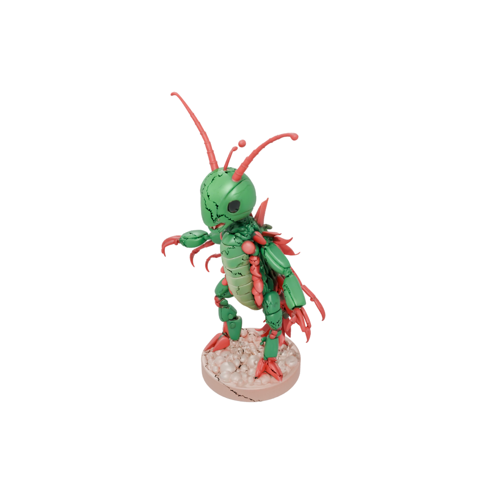 Kawaii Flexi Mantis Shrimp