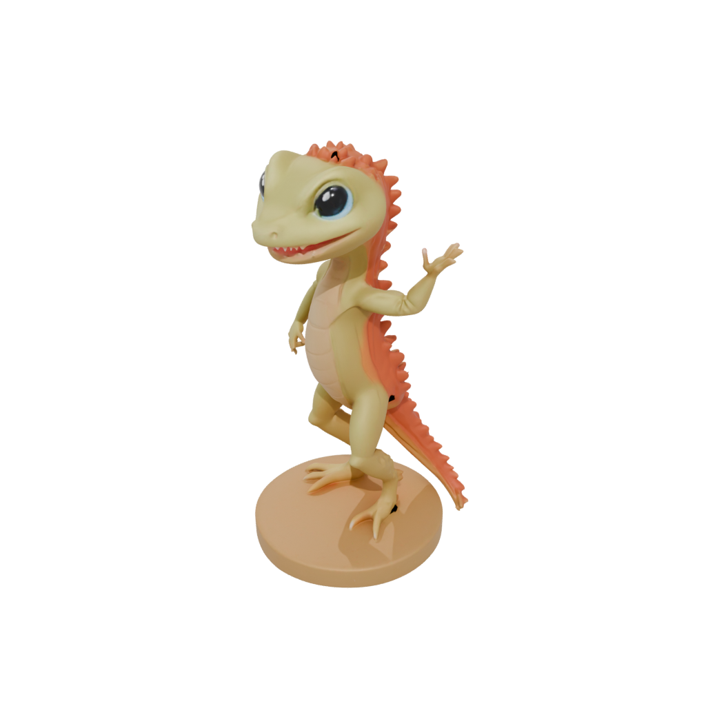 Kawaii Flexi Newt