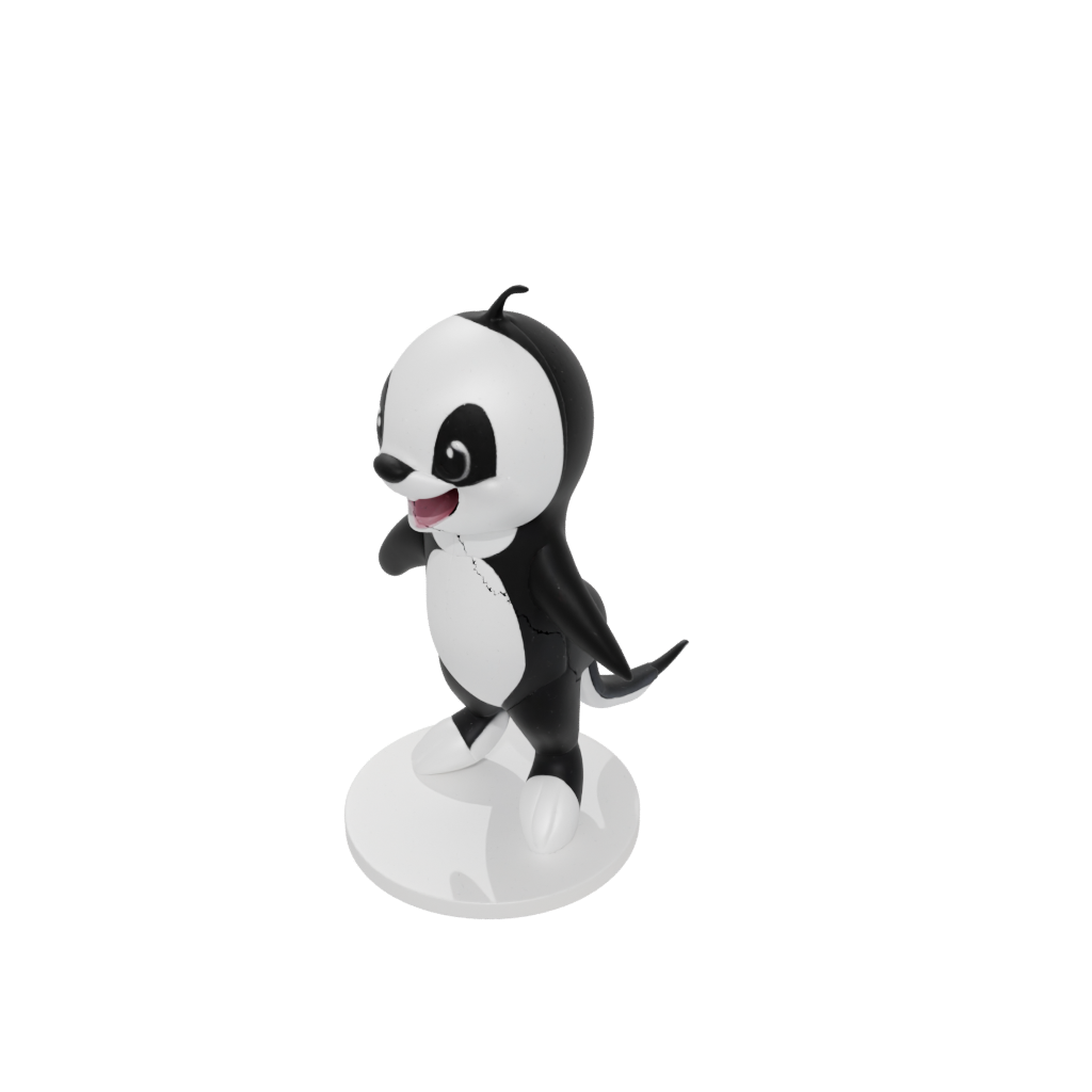 Kawaii Flexi Orca Whale
