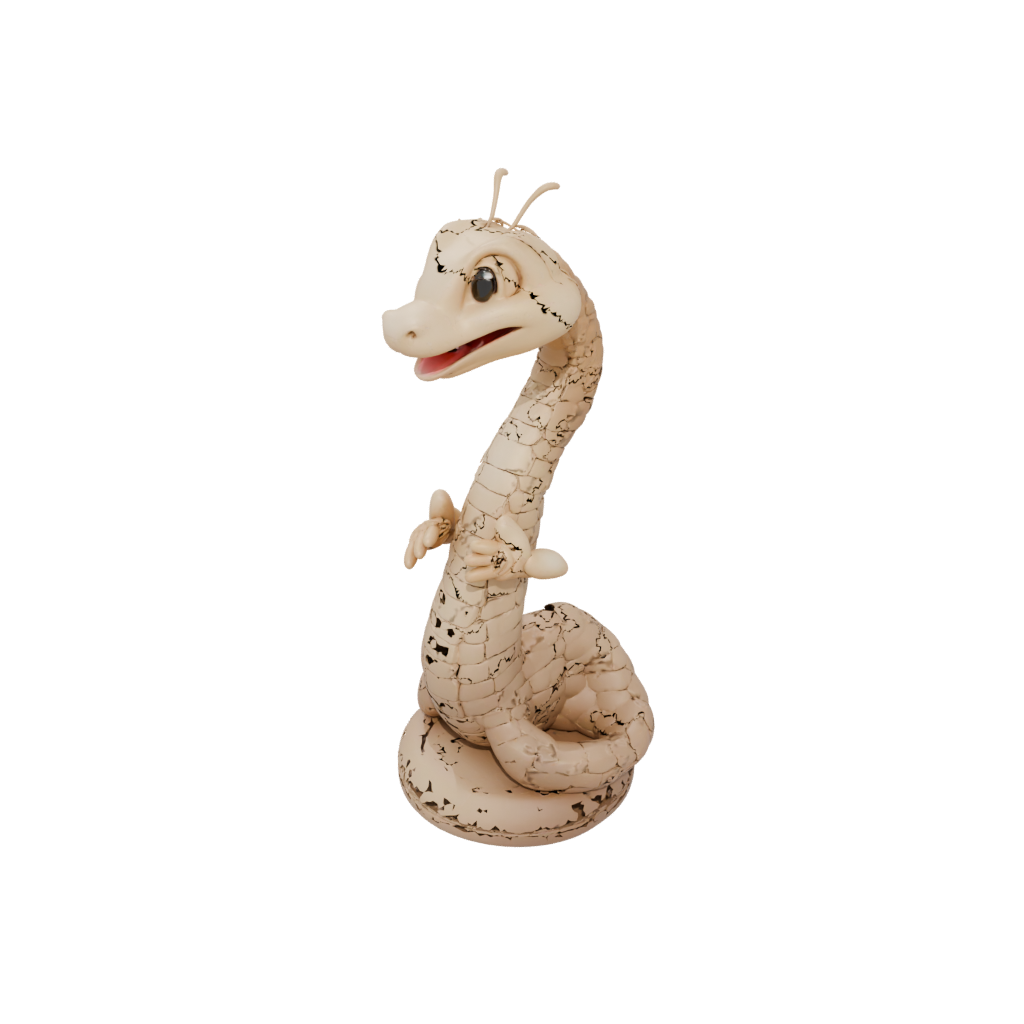 Kawaii Flexi Rattlesnake