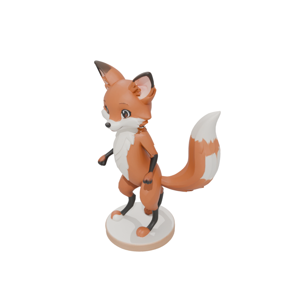 Kawaii Flexi Red Fox