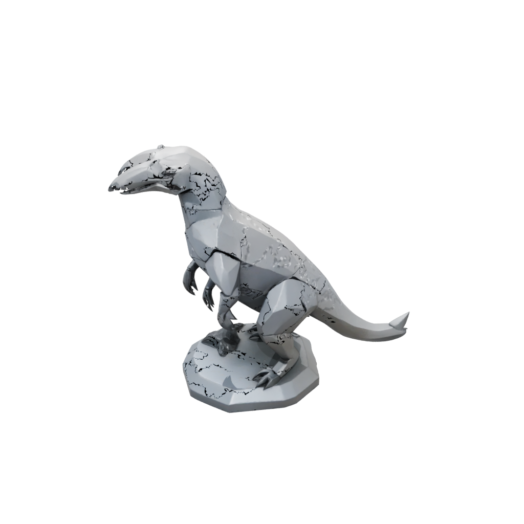 Low-Poly Armored Flexi Anteater