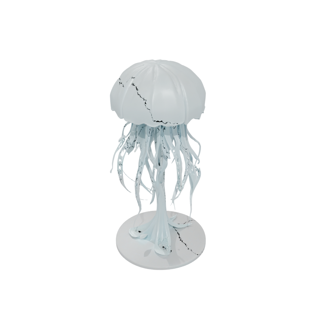 Low-Poly Armored Flexi Jellyfish