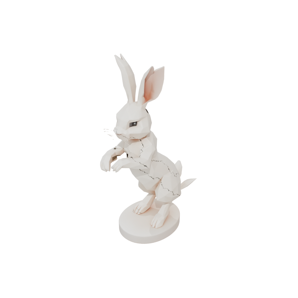 Low-Poly Flexi Bunny Rabbit