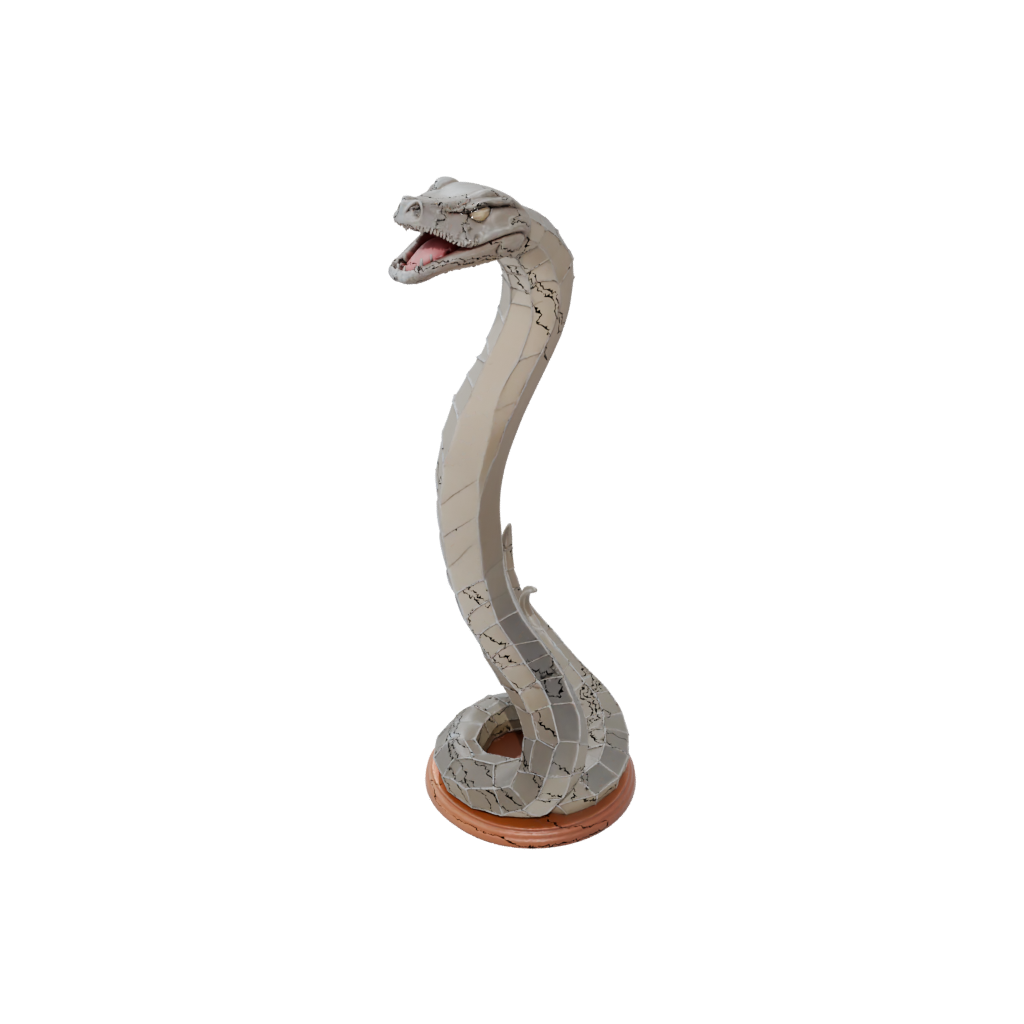 Low-Poly Flexi King Cobra