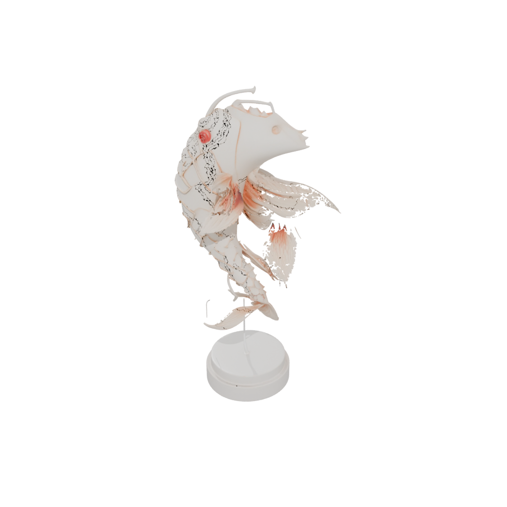 Low-Poly Flexi Koi Fish