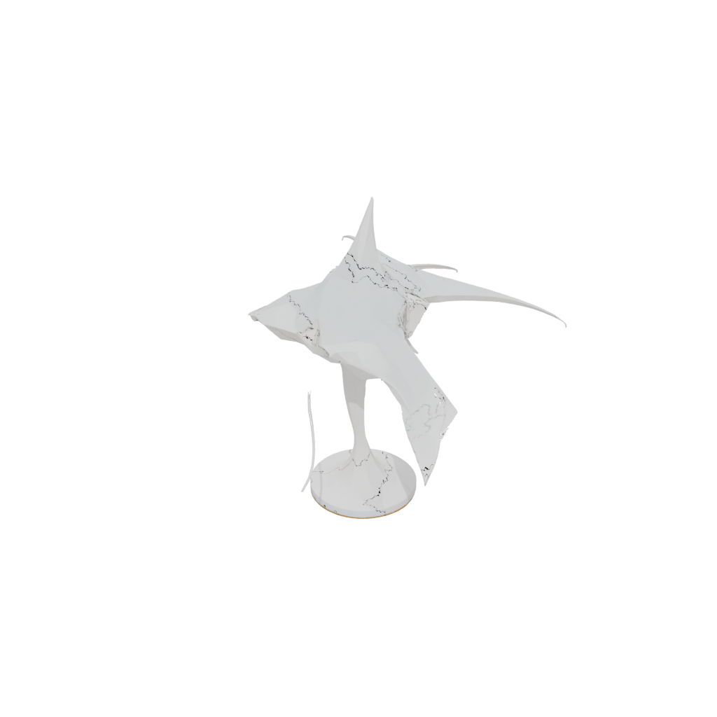 Low-Poly Flexi Manta Ray