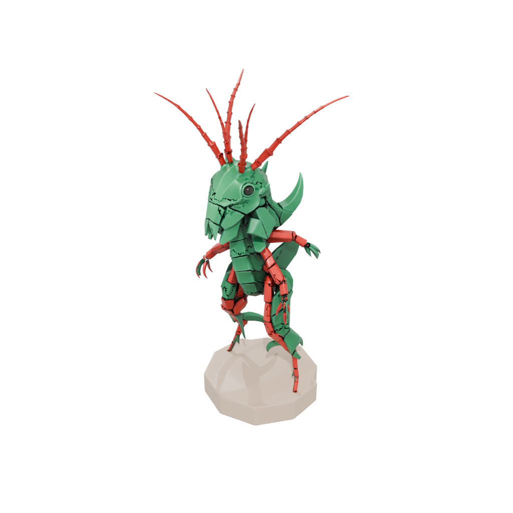 Low-Poly Flexi Mantis Shrimp