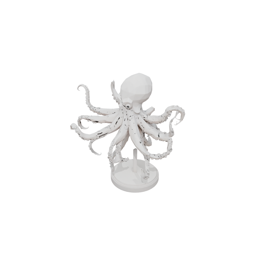 Low-Poly Flexi Octopus