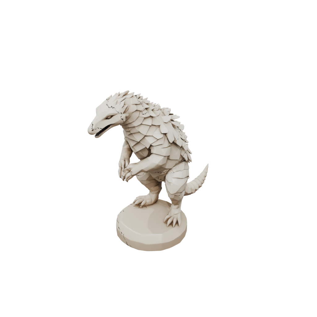 Low-Poly Flexi Pangolin