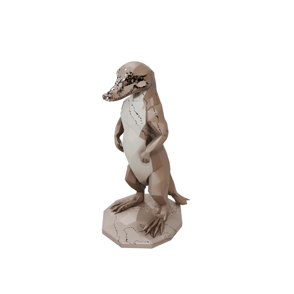 Low-Poly Flexi Platypus