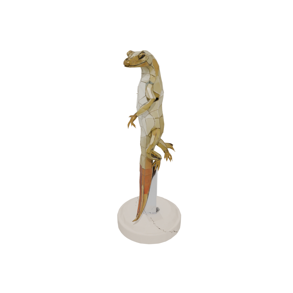 Low-Poly Flexi Salamander