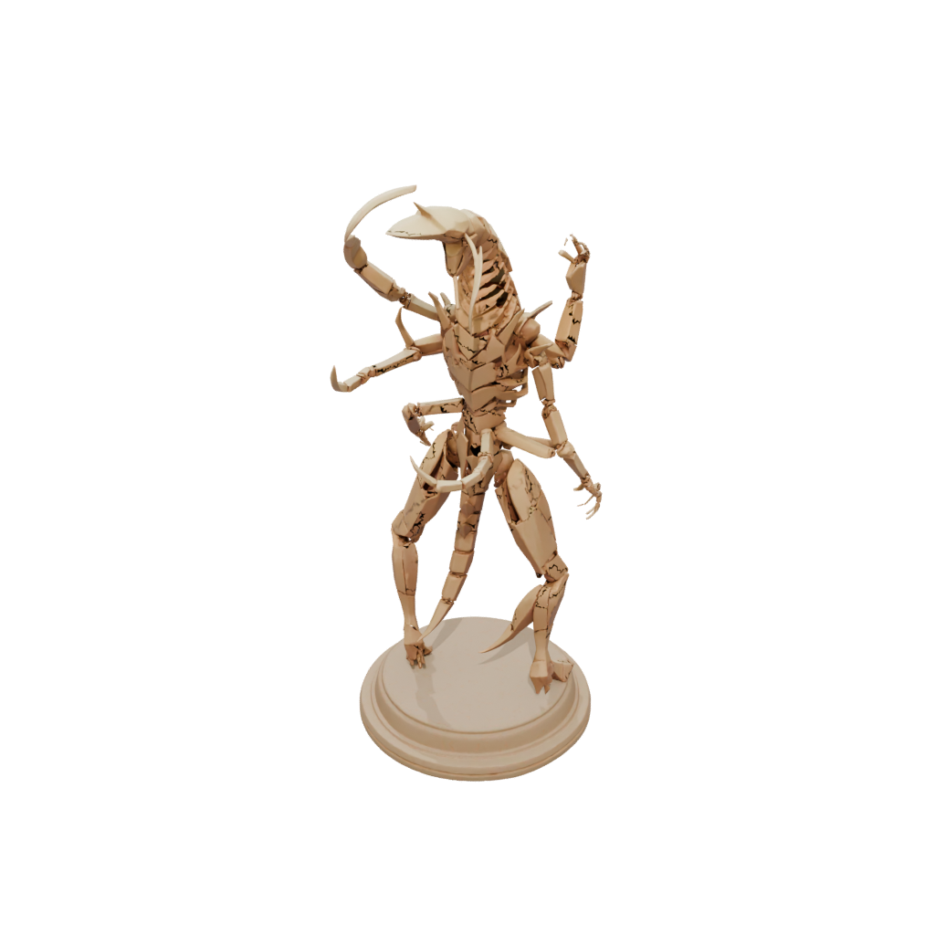 Low-Poly Flexi Scorpion