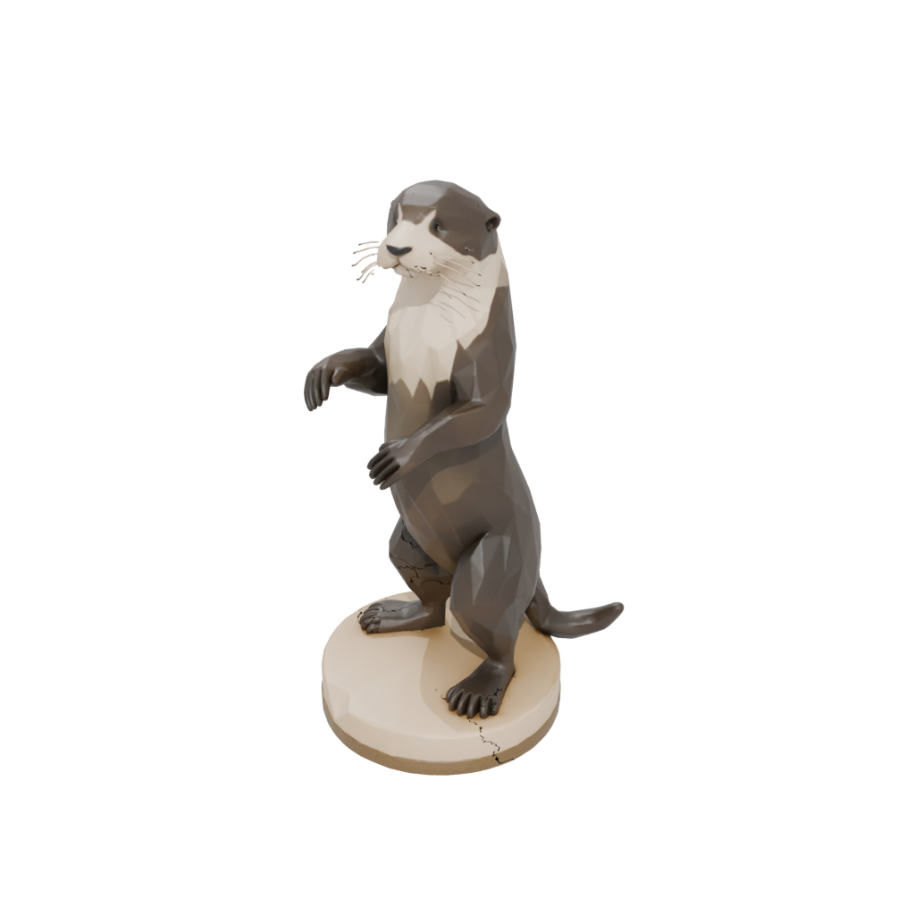 Low-Poly Flexi Sea Otter