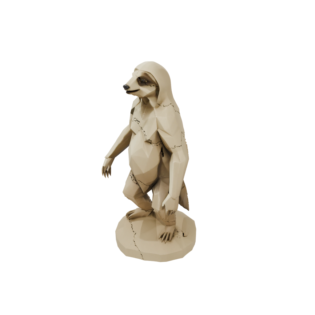 Low-Poly Flexi Sloth