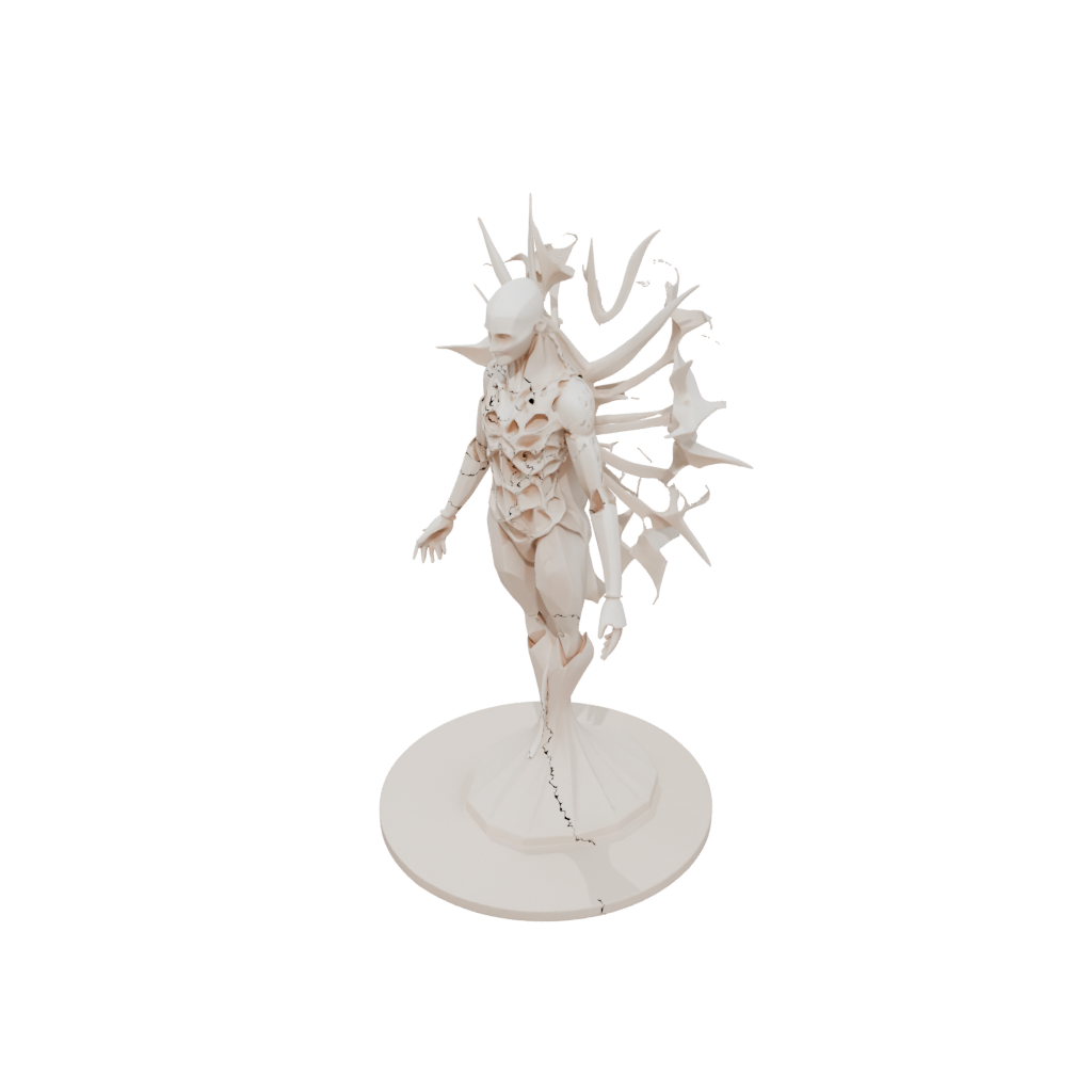 Low-Poly Floral Flexi Nautilus