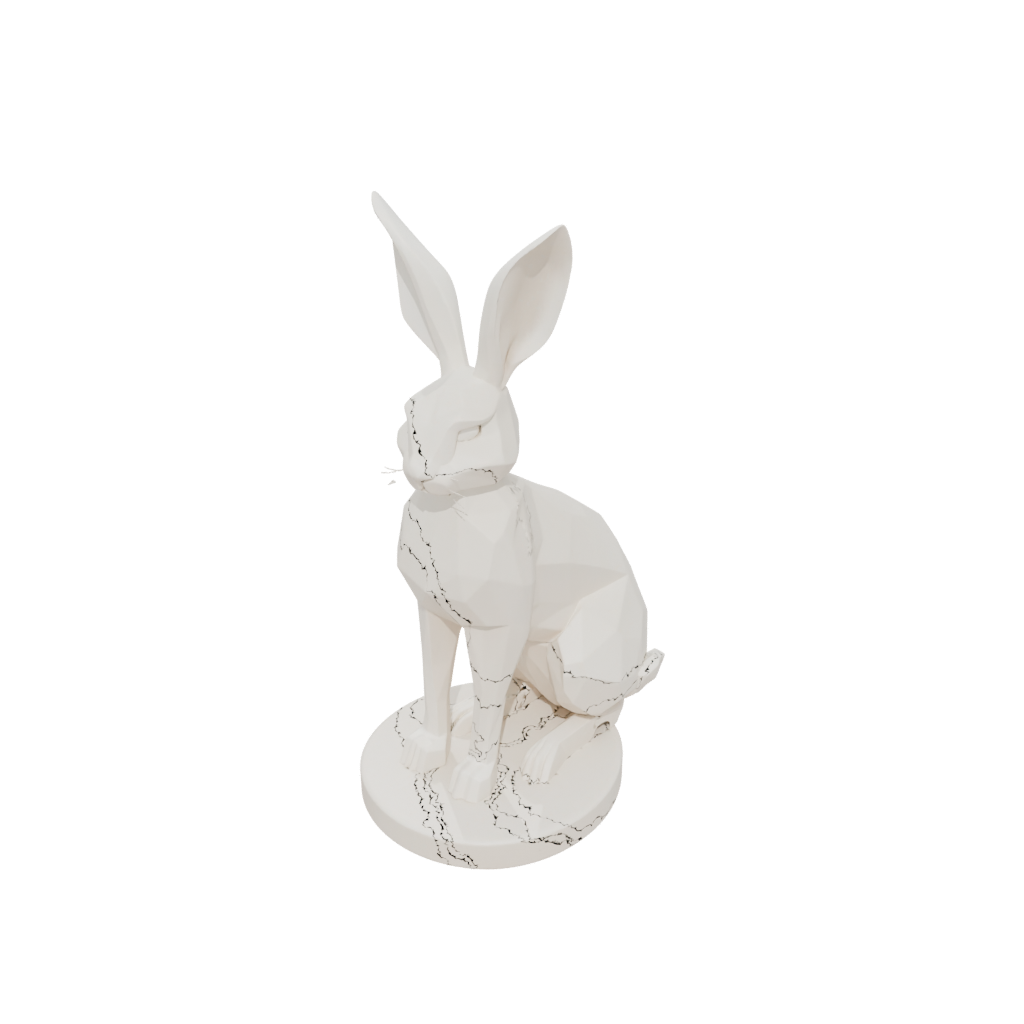 Low-Poly Geo Flexi Bunny Rabbit