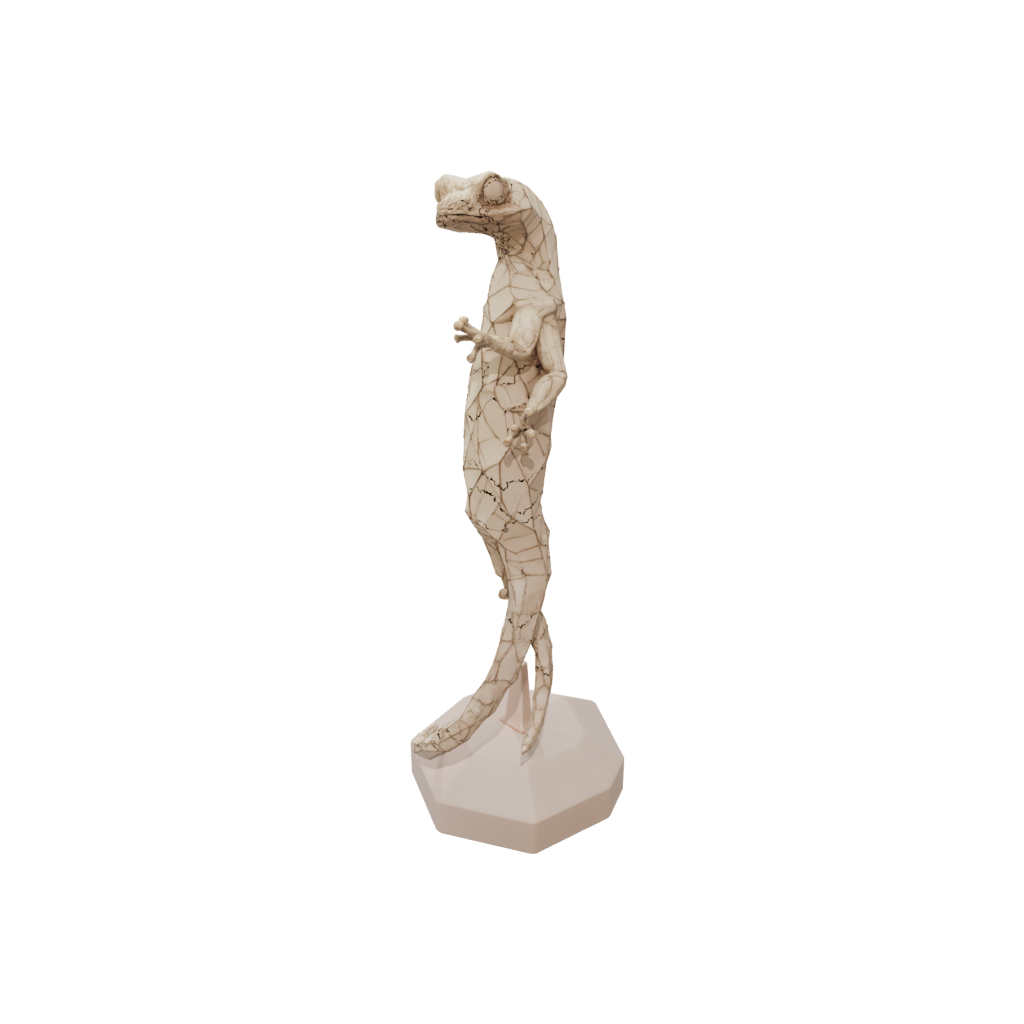 Low-Poly Geo Flexi Gecko