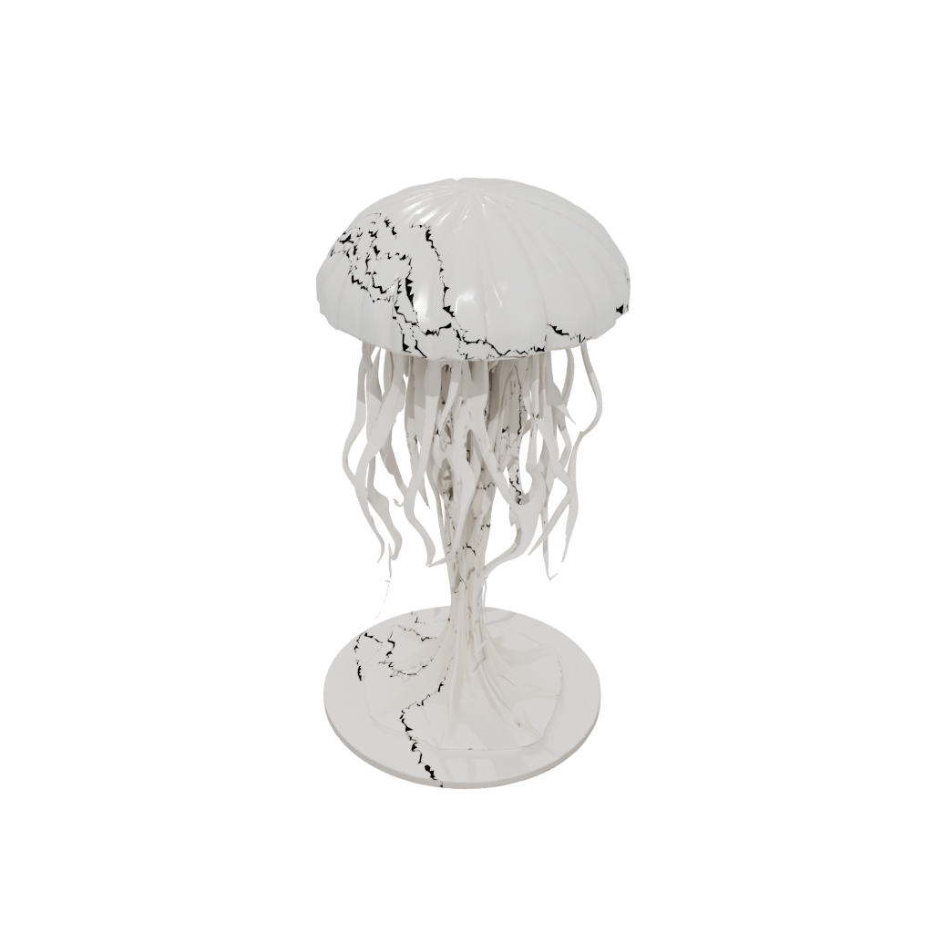 Low-Poly Geo Flexi Jellyfish