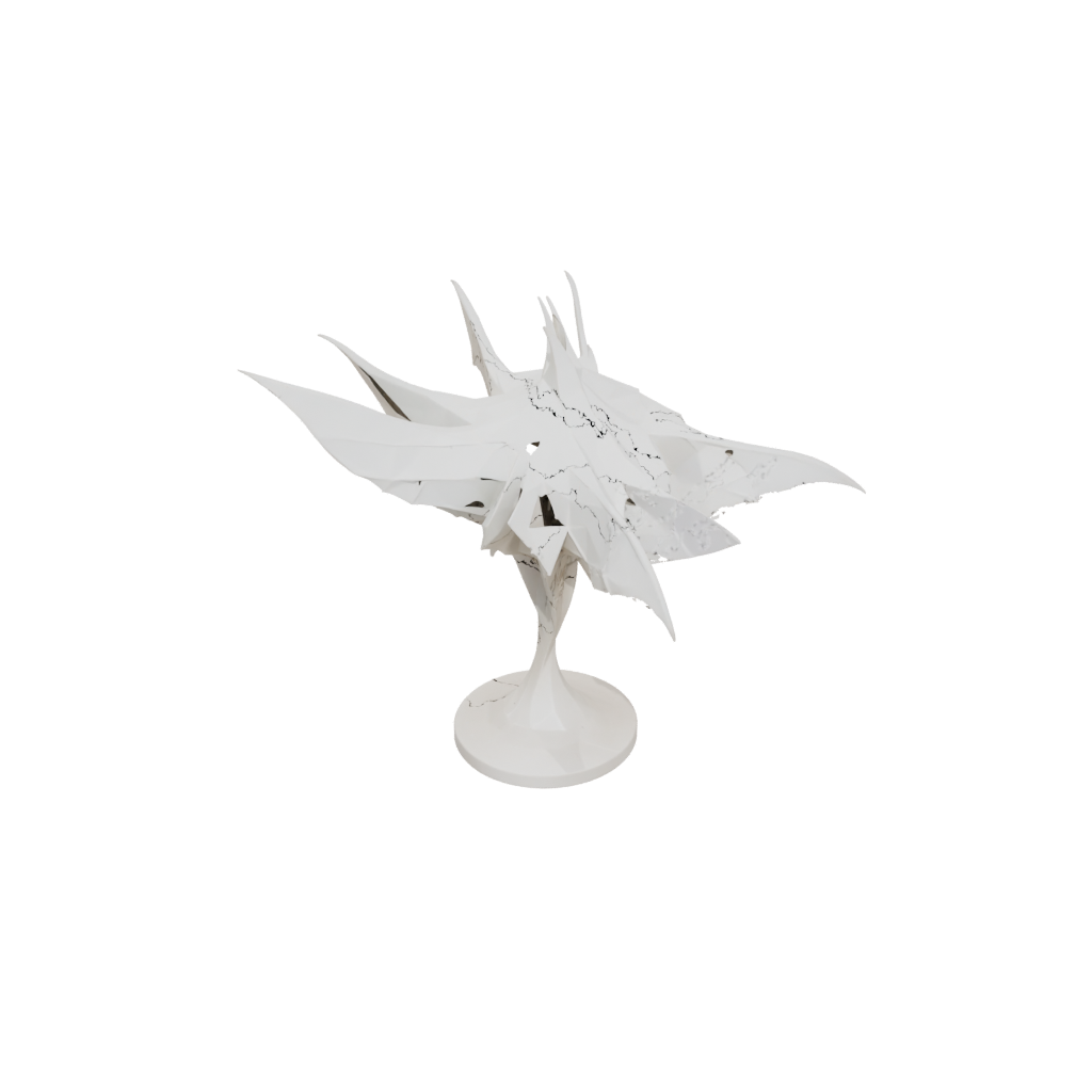 Low-Poly Geo Flexi Manta Ray