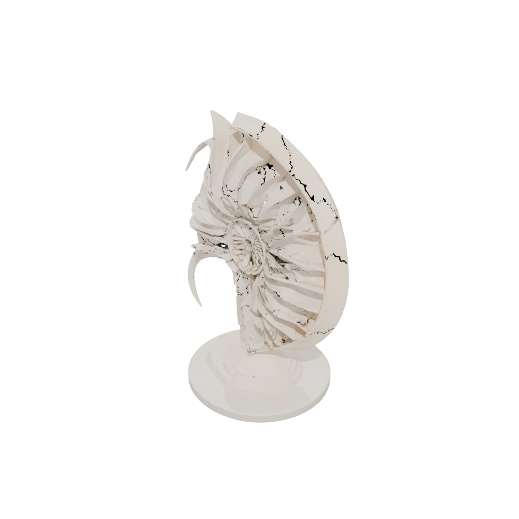 Low-Poly Geo Flexi Nautilus