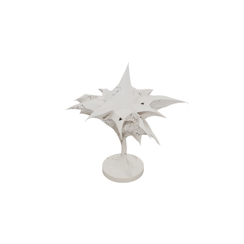Low-Poly Geo Flexi Stingray