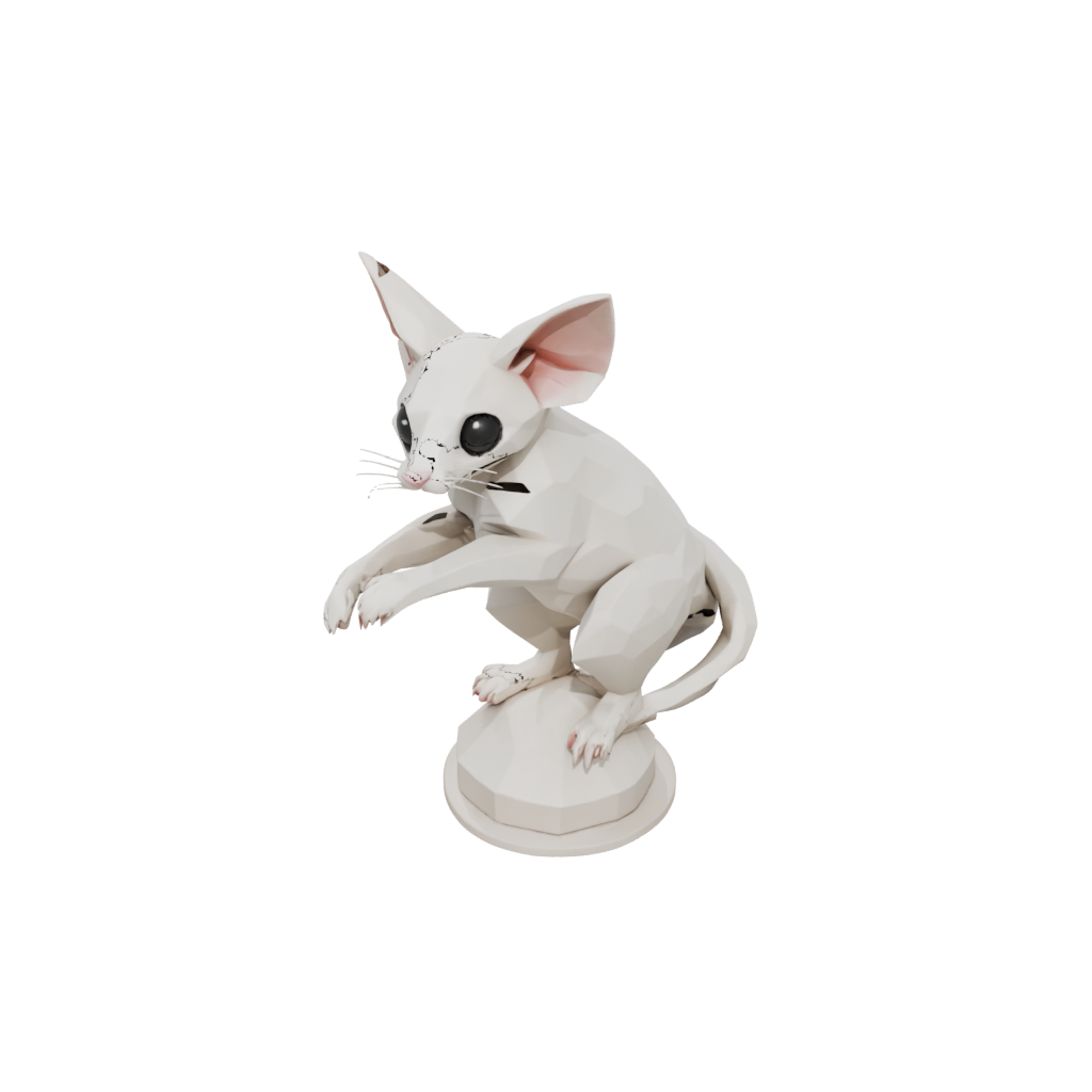 Low-Poly Geo Flexi Sugar Glider