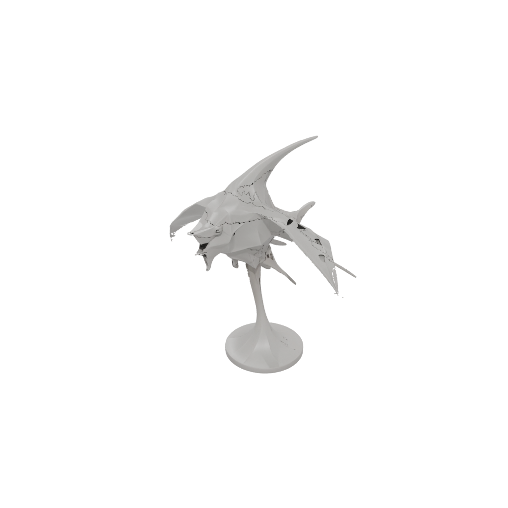 Low-Poly Realistic Flexi Manta Ray