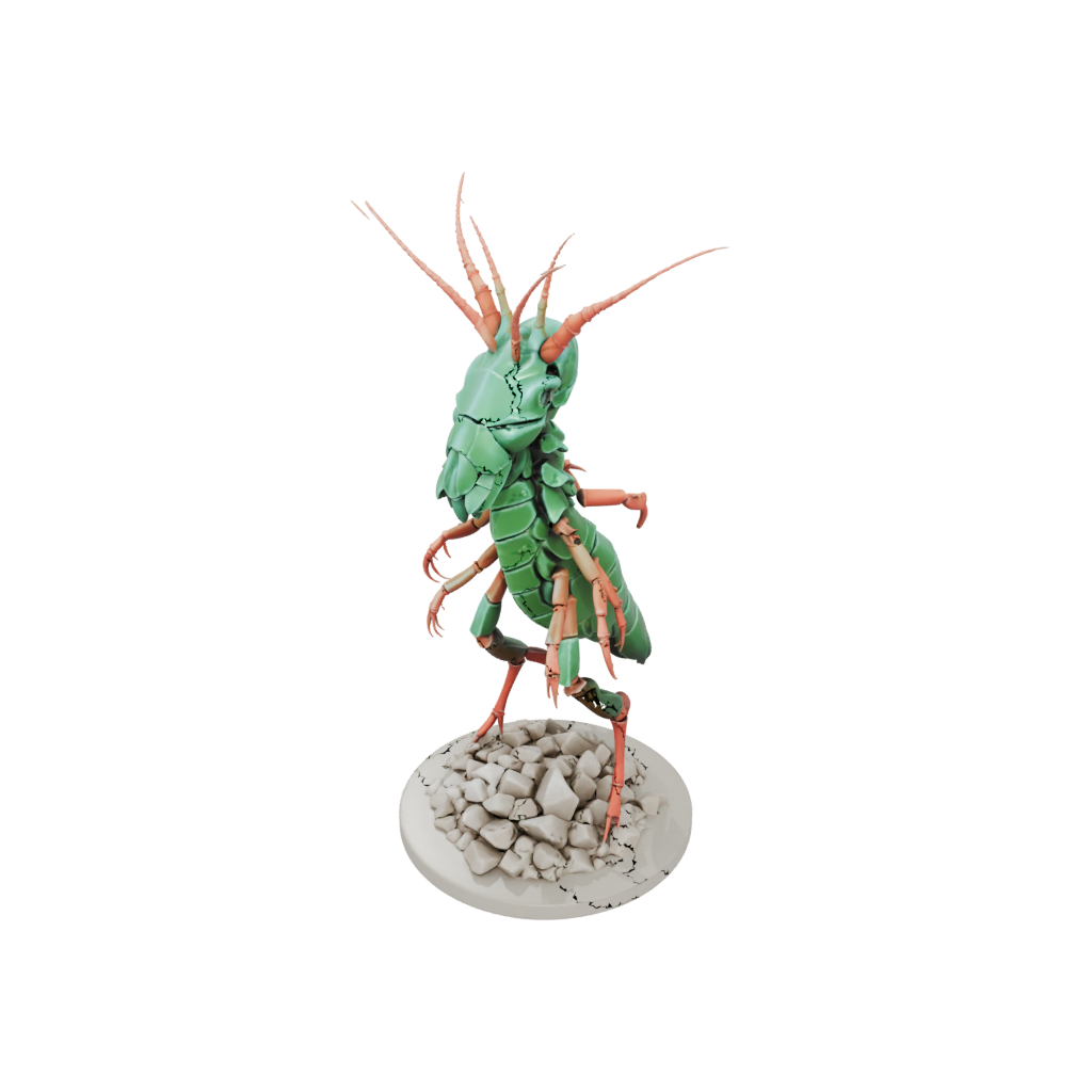 Low-Poly Realistic Flexi Mantis Shrimp