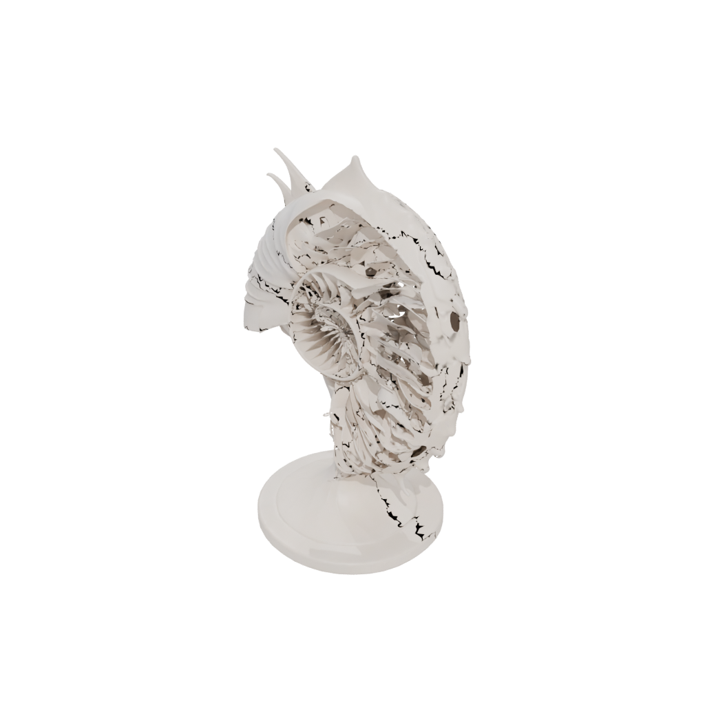 Low-Poly Realistic Flexi Nautilus