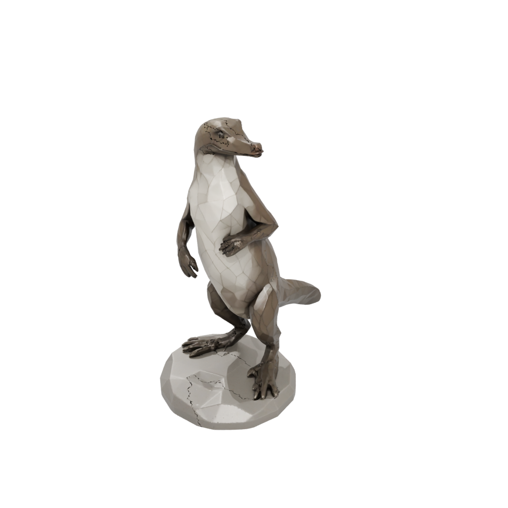 Low-Poly Realistic Flexi Platypus