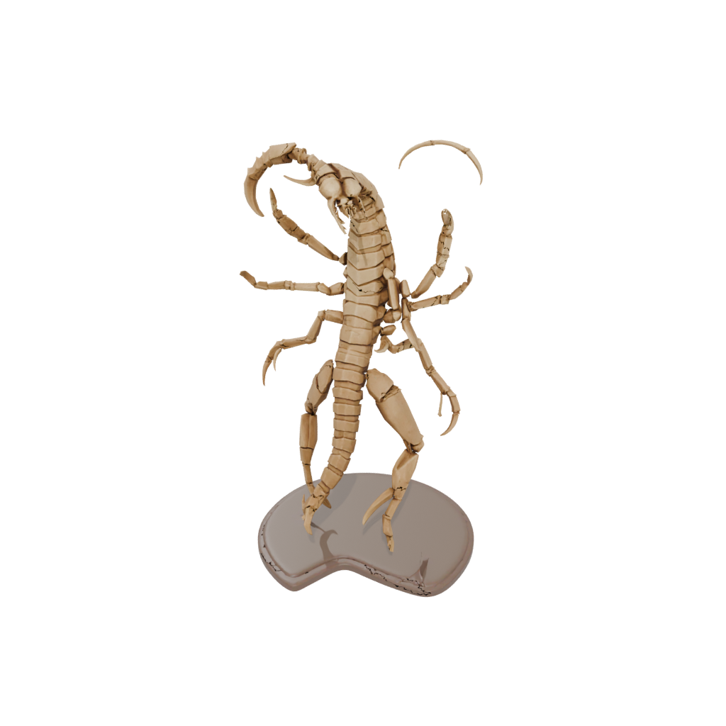 Low-Poly Realistic Flexi Scorpion