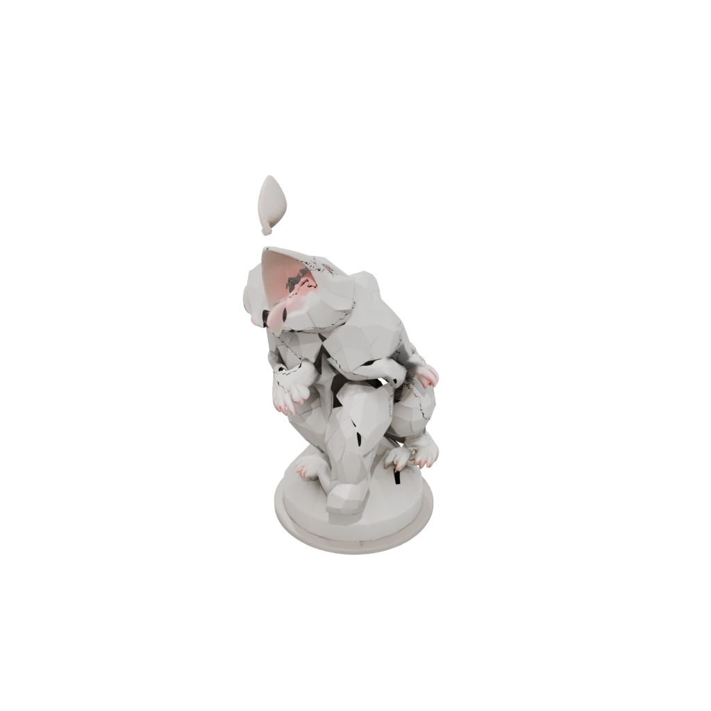Low-Poly Realistic Flexi Sugar Glider