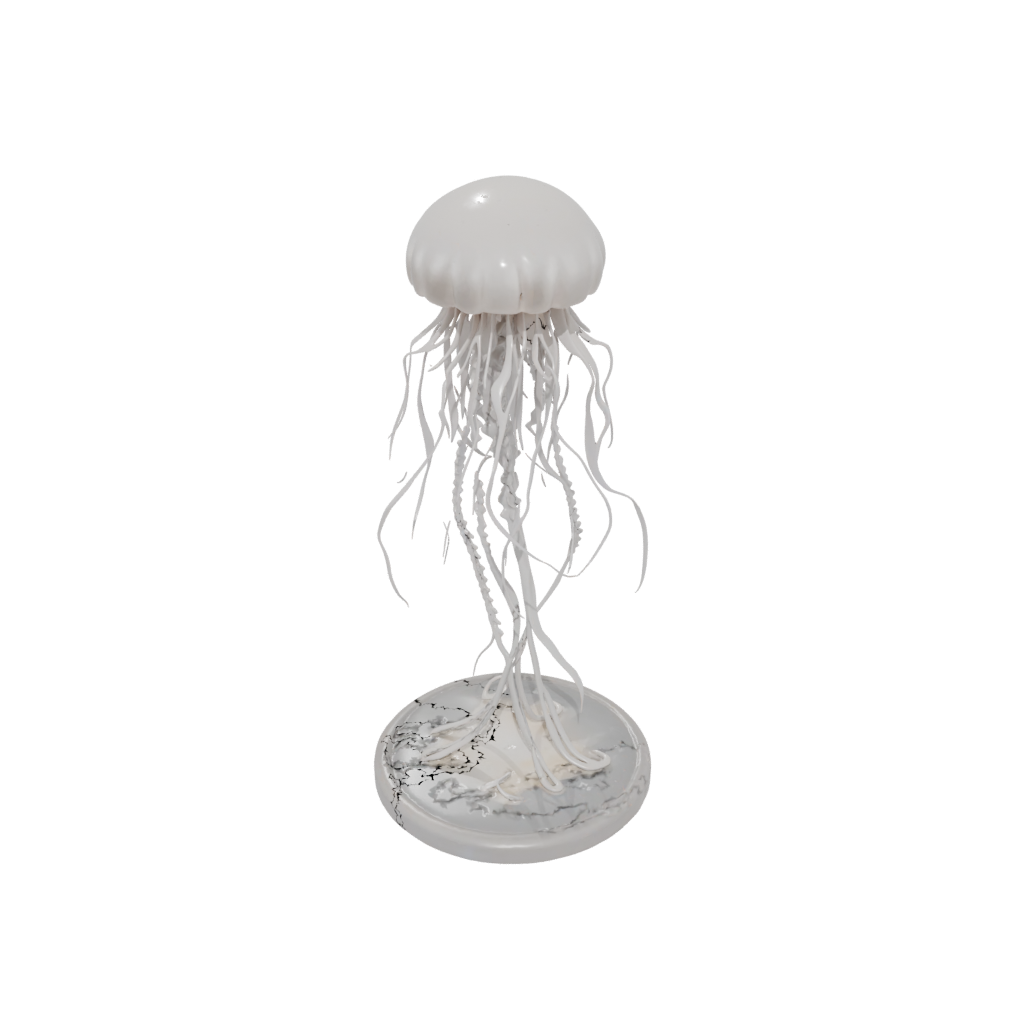Marble Armored Flexi Jellyfish
