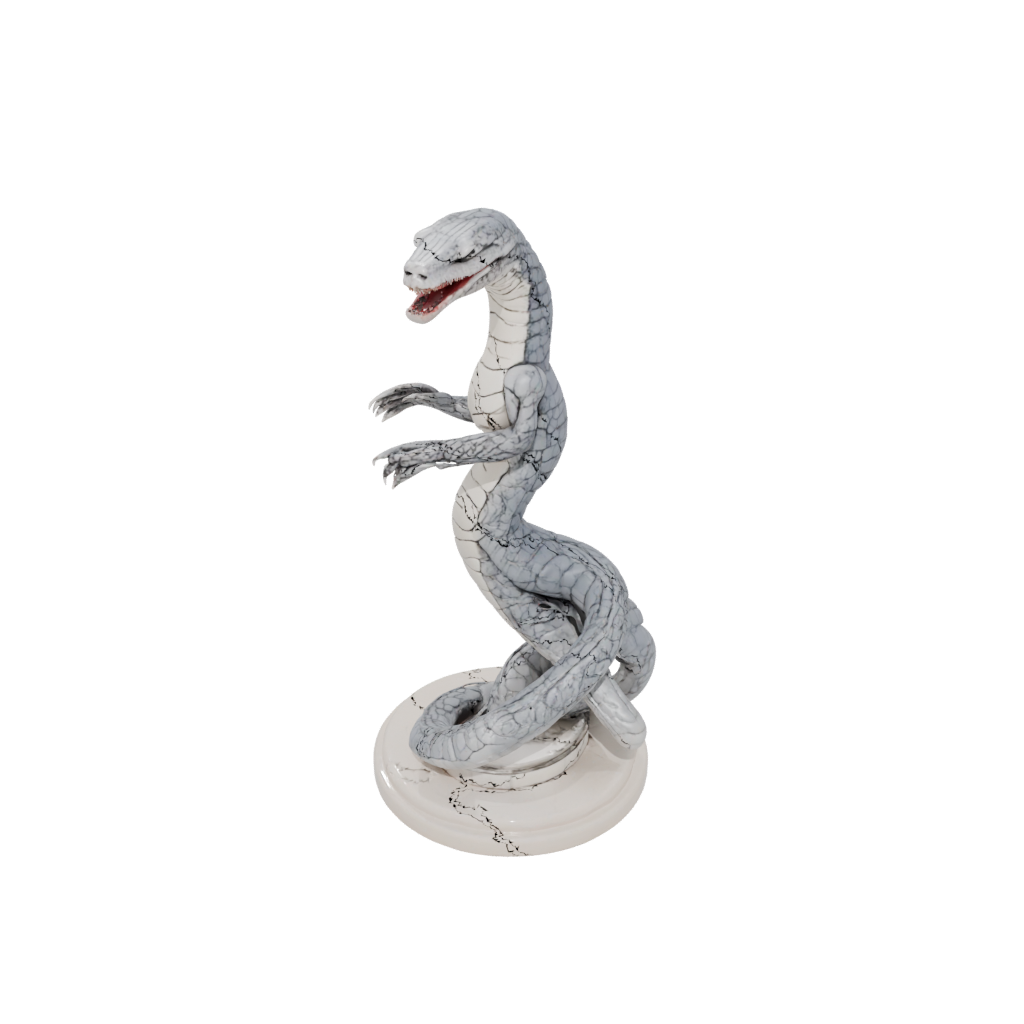 Marble Armored Flexi King Cobra