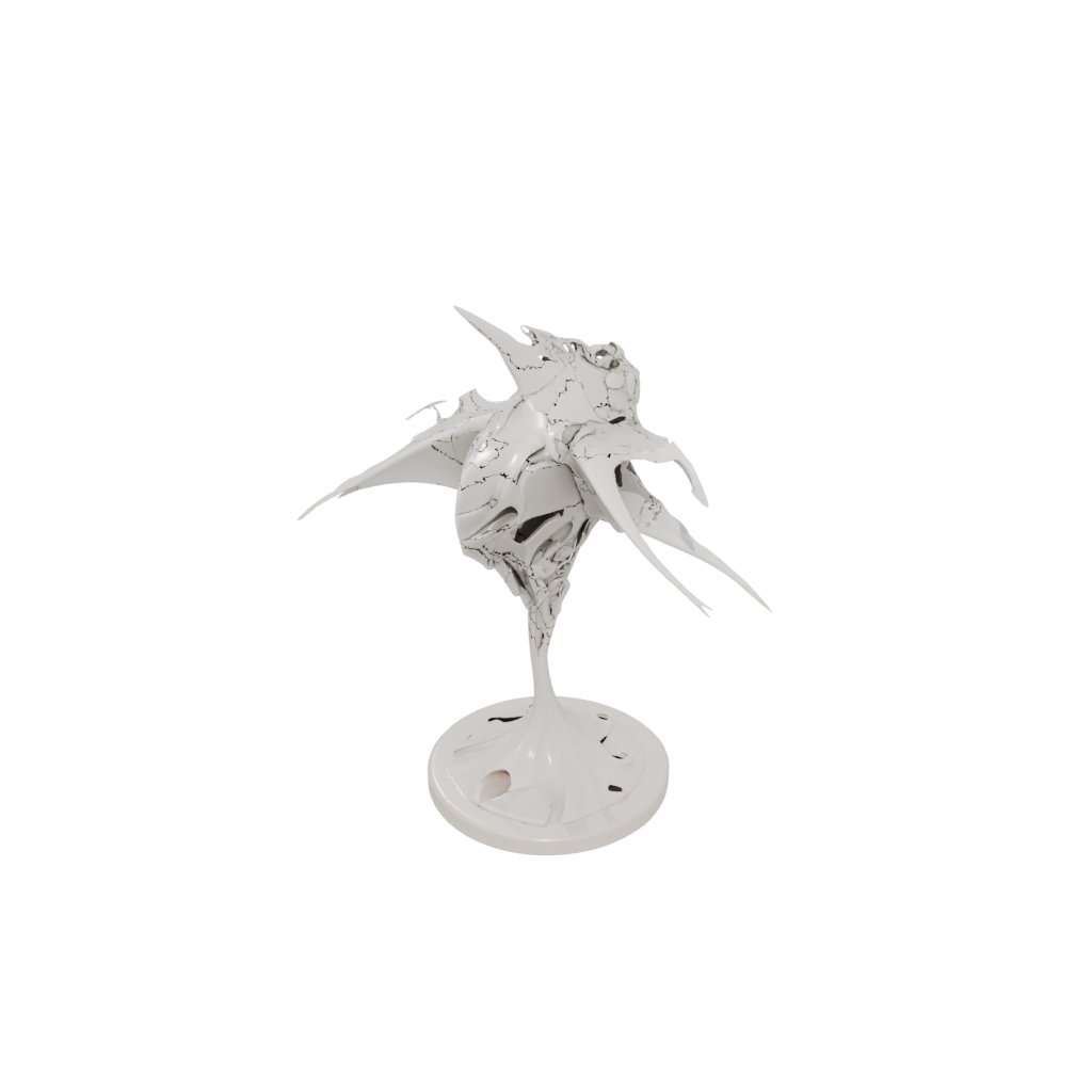 Marble Armored Flexi Manta Ray