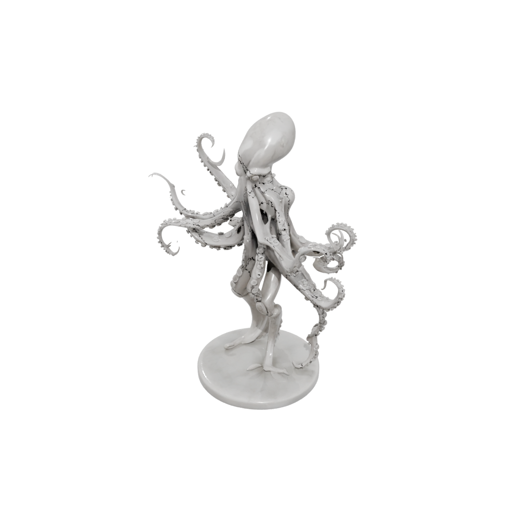 Marble Armored Flexi Octopus