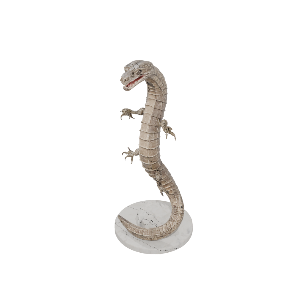 Marble Armored Flexi Rattlesnake