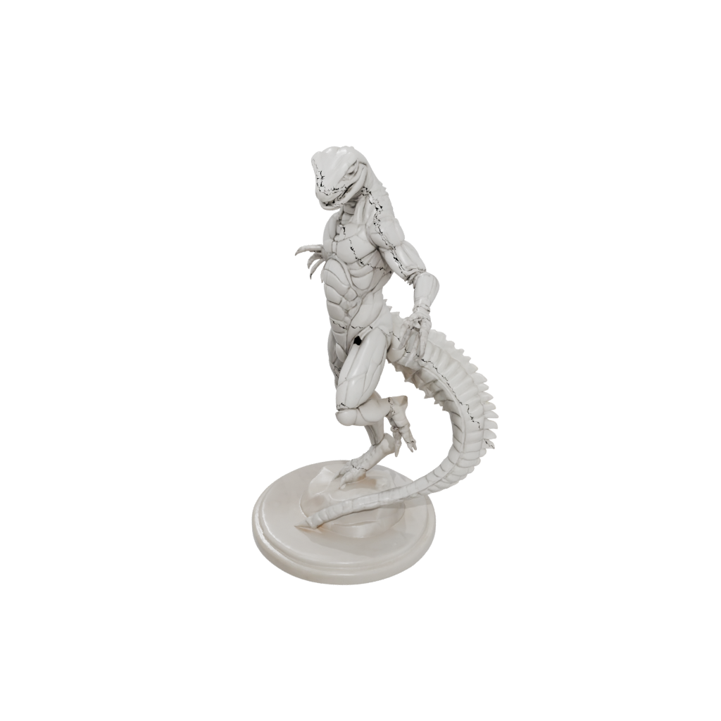 Marble Armored Flexi Salamander