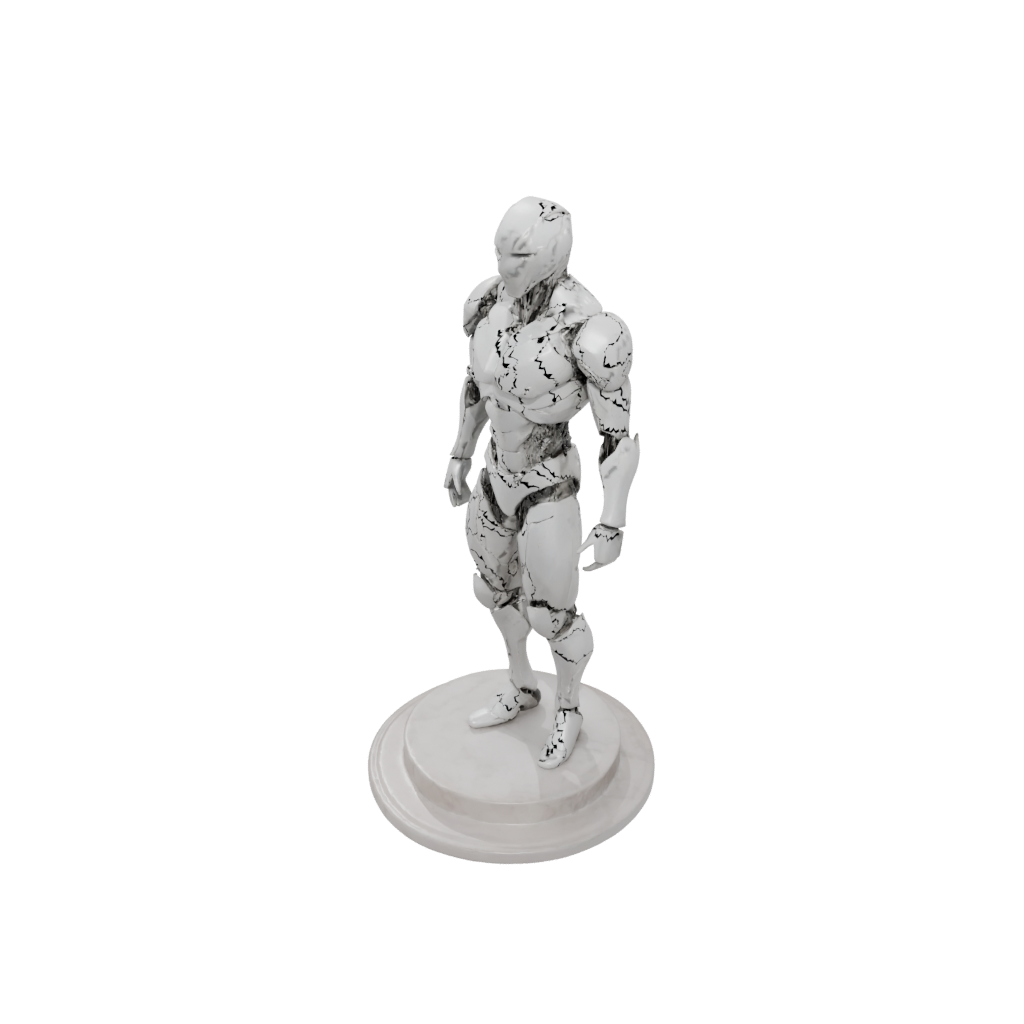 Marble Armored Flexi Stingray