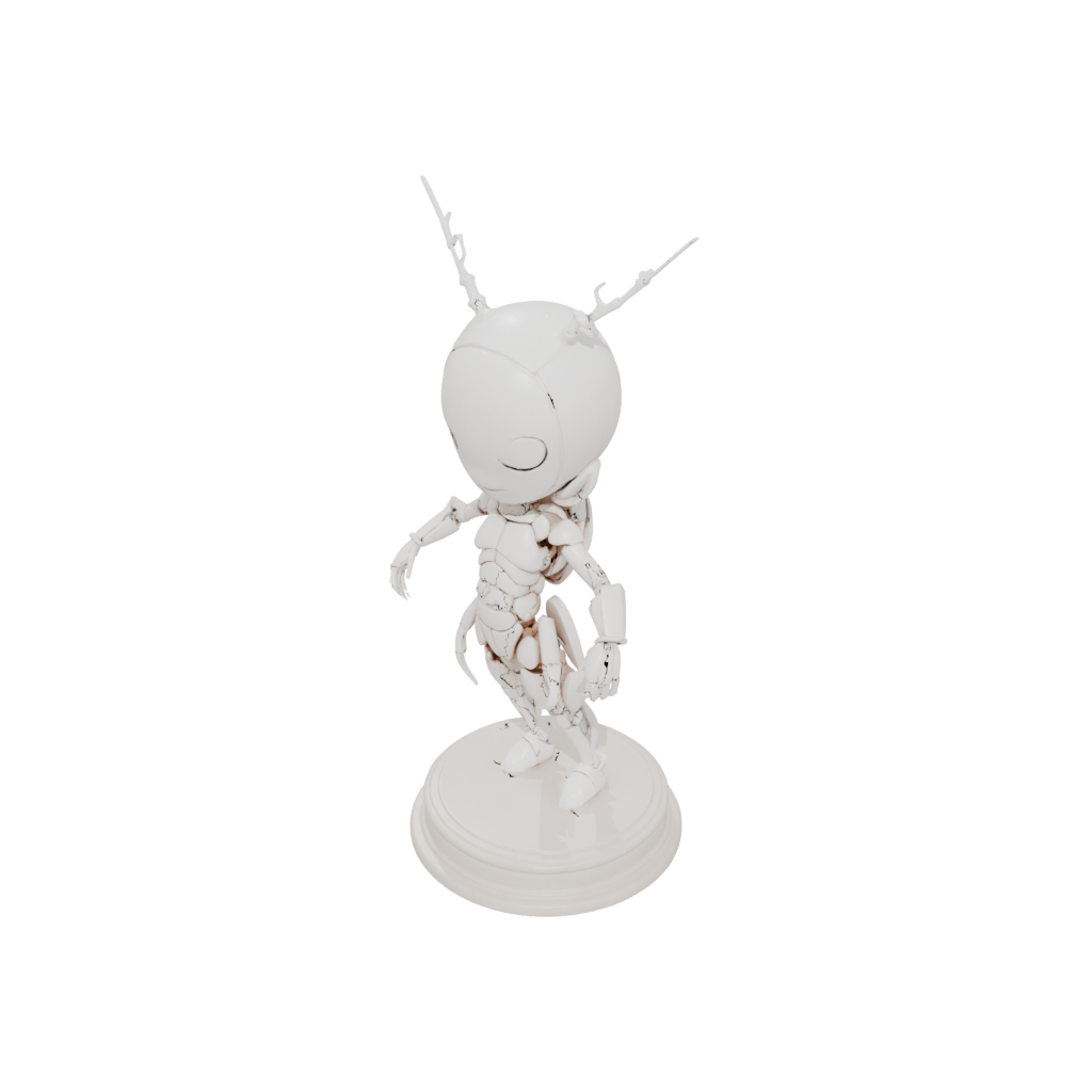 Marble Chibi Flexi Lobster